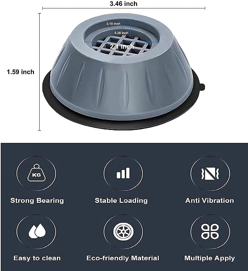 Anti Vibration Pad - 4 Pcs